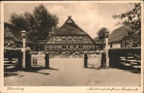 Hamburg Milchwirtschaft Stadtpark Kat. Hamburg