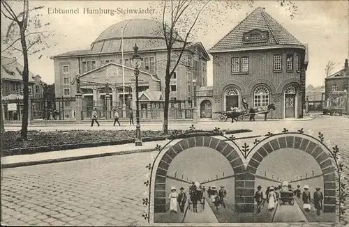 Hamburg Elbtunnel Kat. Hamburg