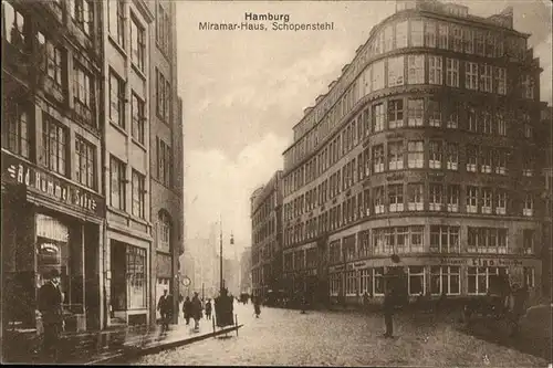 Hamburg Miramar-Haus Schopenstehl Kat. Hamburg