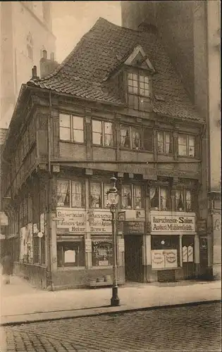 Hamburg Pferdemarkt das aelteste Haus Kat. Hamburg