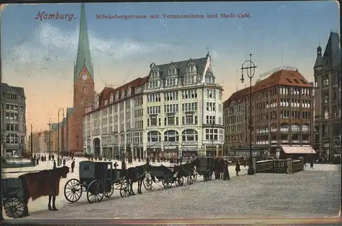 Hamburg Moenckebergstrasse Versmannhaus Kat. Hamburg