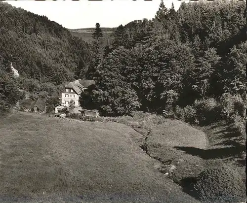 Bad Liebenzell Pension Maisenbacher Saegemuehle Kat. Bad Liebenzell