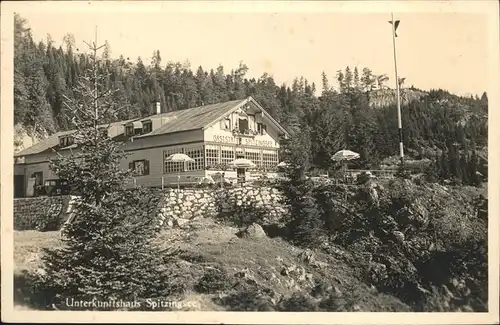 Bayrischzell Unterkunftshaus Spitzingsee Kat. Bayrischzell