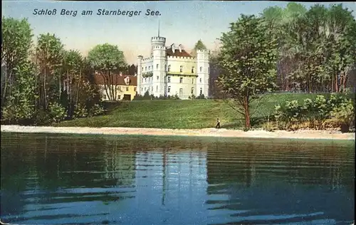 Starnberg See Schloss Berg Kat. Starnberg
