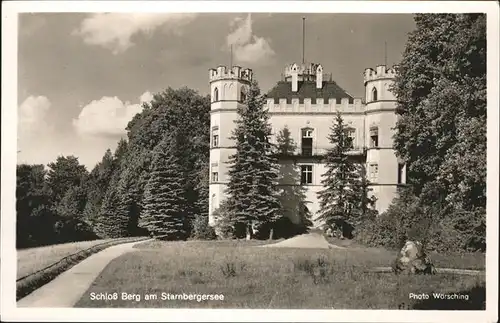 Starnberg Schloss Berg Kat. Starnberg