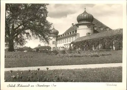 Starnberg Schloss Hoehennried Kat. Starnberg