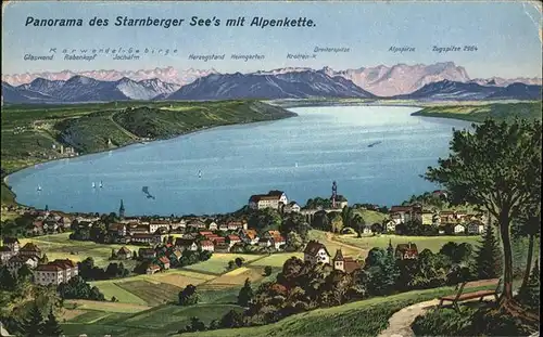 Starnberg Alpenkette Kat. Starnberg