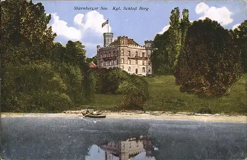 Starnberg Schloss Berg Kat. Starnberg