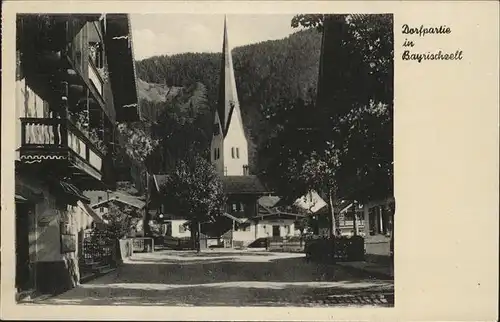 Bayrischzell Dorfpartie Kat. Bayrischzell