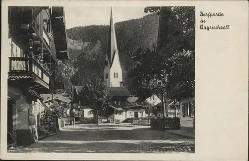 Bayrischzell Dorfpartie Kat. Bayrischzell