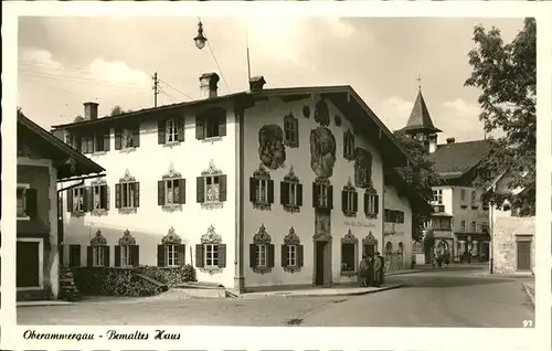 Oberammergau Bemaltes Haus  Kat. Oberammergau