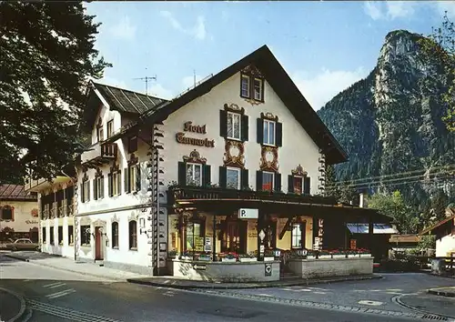 Oberammergau Hotel Turmwirt Kat. Oberammergau
