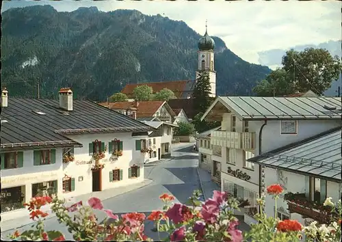 Oberammergau Dorfstrasse Kat. Oberammergau