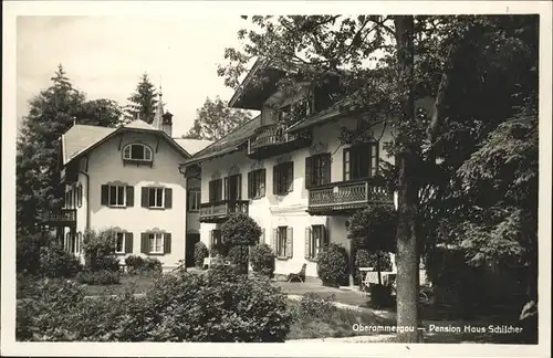 Oberammergau Pension Haus Schilcher Kat. Oberammergau