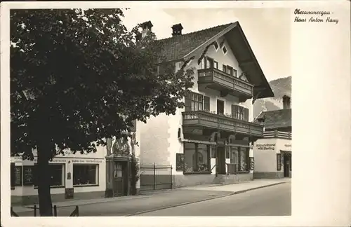 Oberammergau Haus Anton Haag Kat. Oberammergau