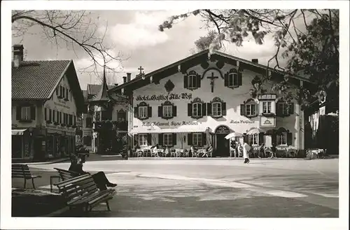 Oberammergau Hotel Alte Post Kat. Oberammergau