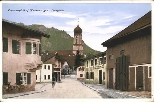 Oberammergau Dorfpartie Kat. Oberammergau