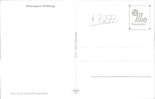 Wildberg Schwarzwald  / Wildberg /Calw LKR