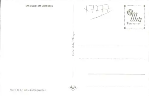 Wildberg Schwarzwald  / Wildberg /Calw LKR