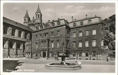 Worms Schlossplatz Kat. Worms