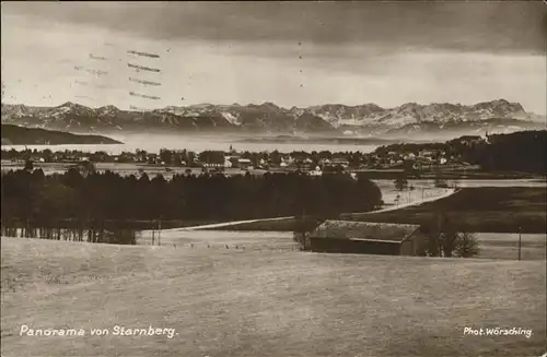 Starnberg Panorama Kat. Starnberg