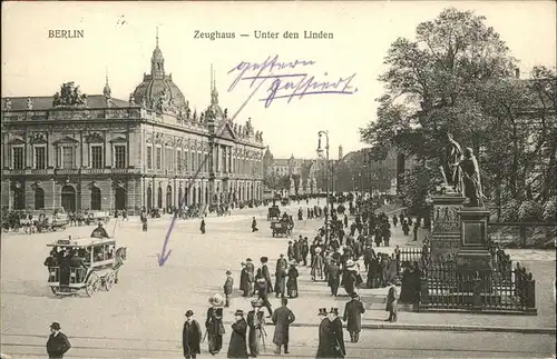 Berlin Zeughaus Unter den Linden Kat. Berlin