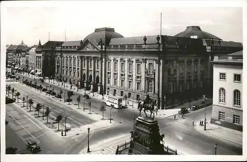 Berlin Unter den Linden Denkmal Friedrich der Grosse Kat. Berlin