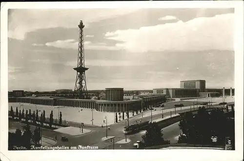 Berlin Ausstellungshallen Funkturm Kat. Berlin