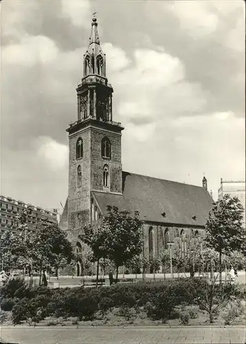 wz19605 Berlin Marienkirche Kategorie. Berlin Alte Ansichtskarten