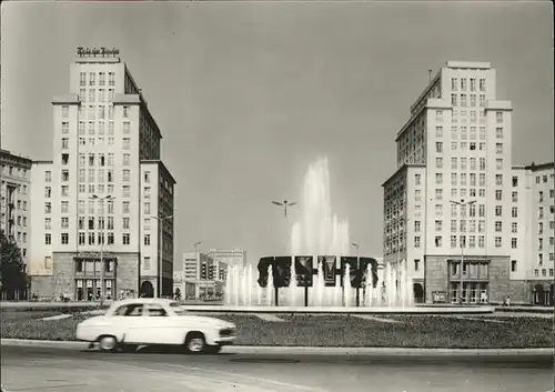 Berlin Strausberger Platz Kat. Berlin