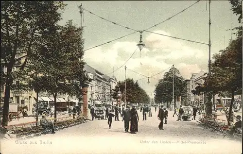 Berlin Unter den Linden Kat. Berlin