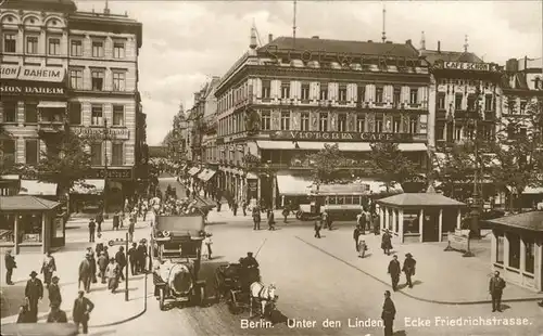 Berlin Unter den Linden Kat. Berlin