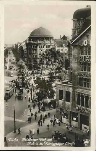 Berlin Potsdamer Platz Koeniggraetzer Strasse Kat. Berlin