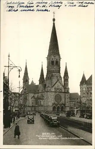 Berlin Kaiser-Wilhelm-Gedaechtniskirche Kat. Berlin