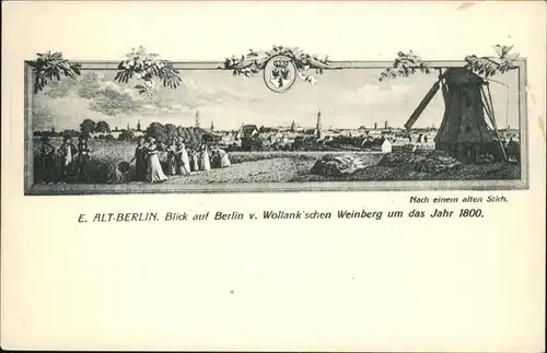 Berlin Alt-Berlin um 1800 Kat. Berlin