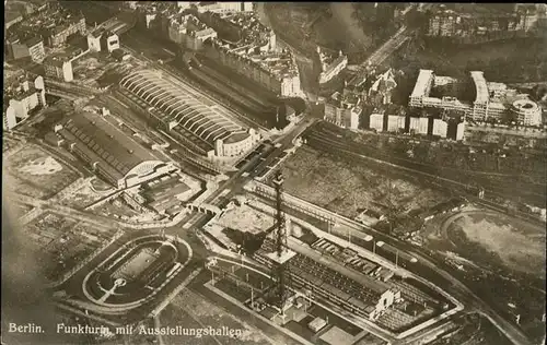 Berlin Funkturm Ausstellungshallen Kat. Berlin