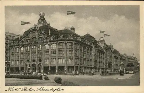 Berlin Hertie Alexanderplatz Kat. Berlin