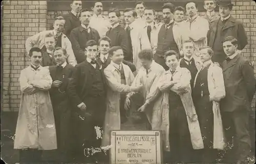 Berlin Handwerkerschule Tagesklasse Kat. Berlin