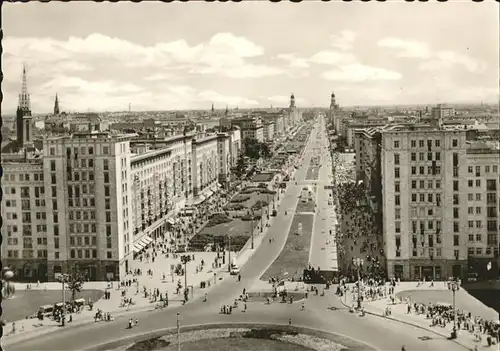 Berlin Stalinallee Kat. Berlin