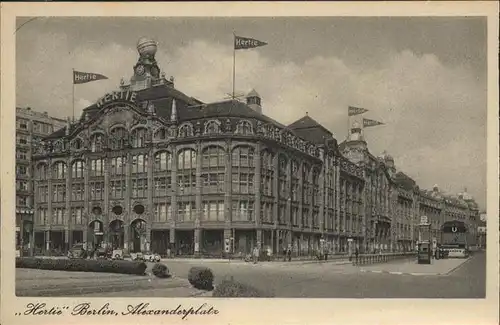 Berlin Hertie Alexanderplatz Kat. Berlin