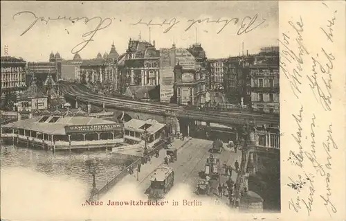 Berlin Neue Janowitzbruecke Kat. Berlin