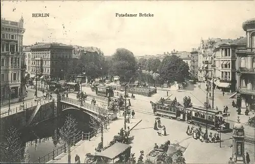 Berlin Potsdamer Bruecke Kat. Berlin