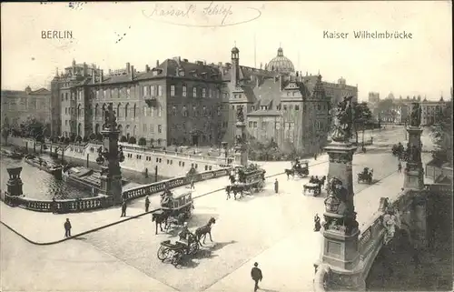 Berlin Kaiser Wilhelmbruecke Kat. Berlin