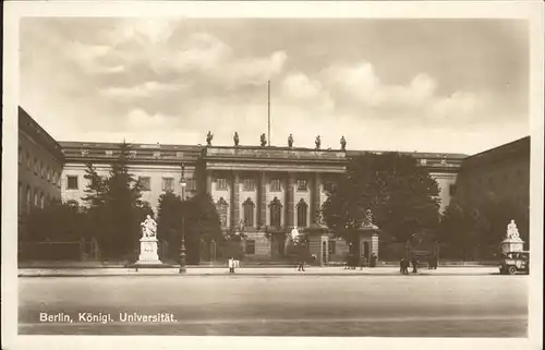 Berlin Universitaet Kat. Berlin