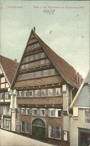 Osnabrueck Haus in der Bierstrasse
Renaissance-Stil Kat. Osnabrueck