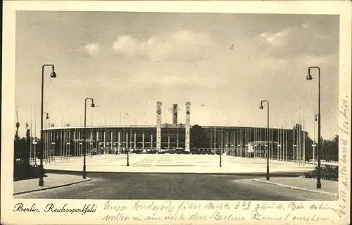 Berlin Reich-Stadium Kat. Berlin