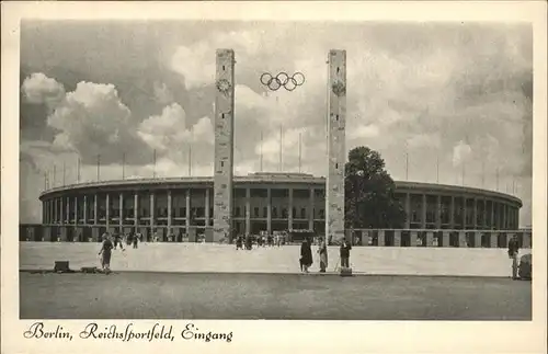 Berlin Reichssportfeld Kat. Berlin