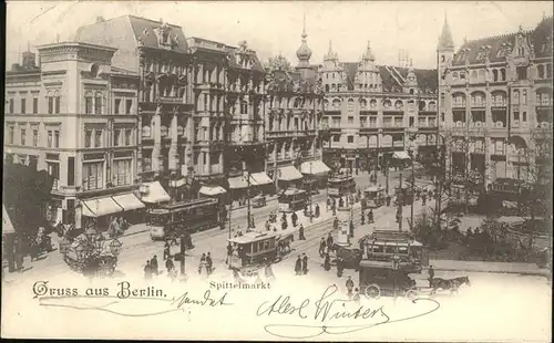 Berlin Spittelmarkt Kat. Berlin