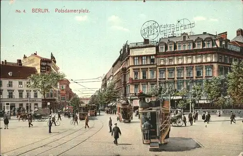 Berlin Potsdamerplatz Kat. Berlin