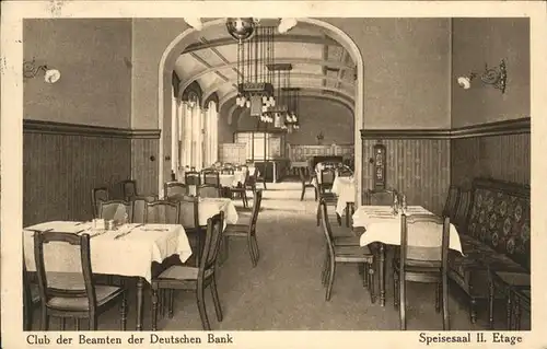 Berlin Club der Beamten der Deutschen Bank Kat. Berlin